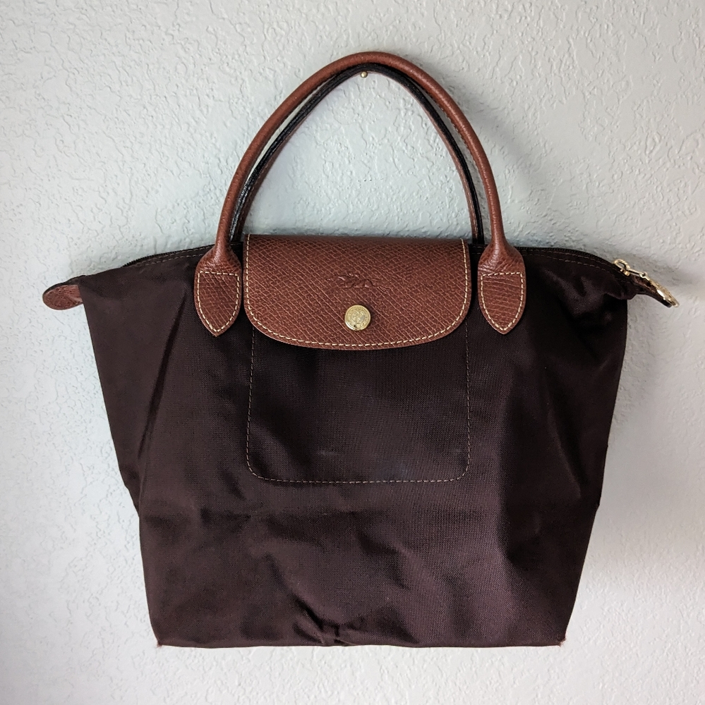 Longchamp Le Pliage S, dark brown